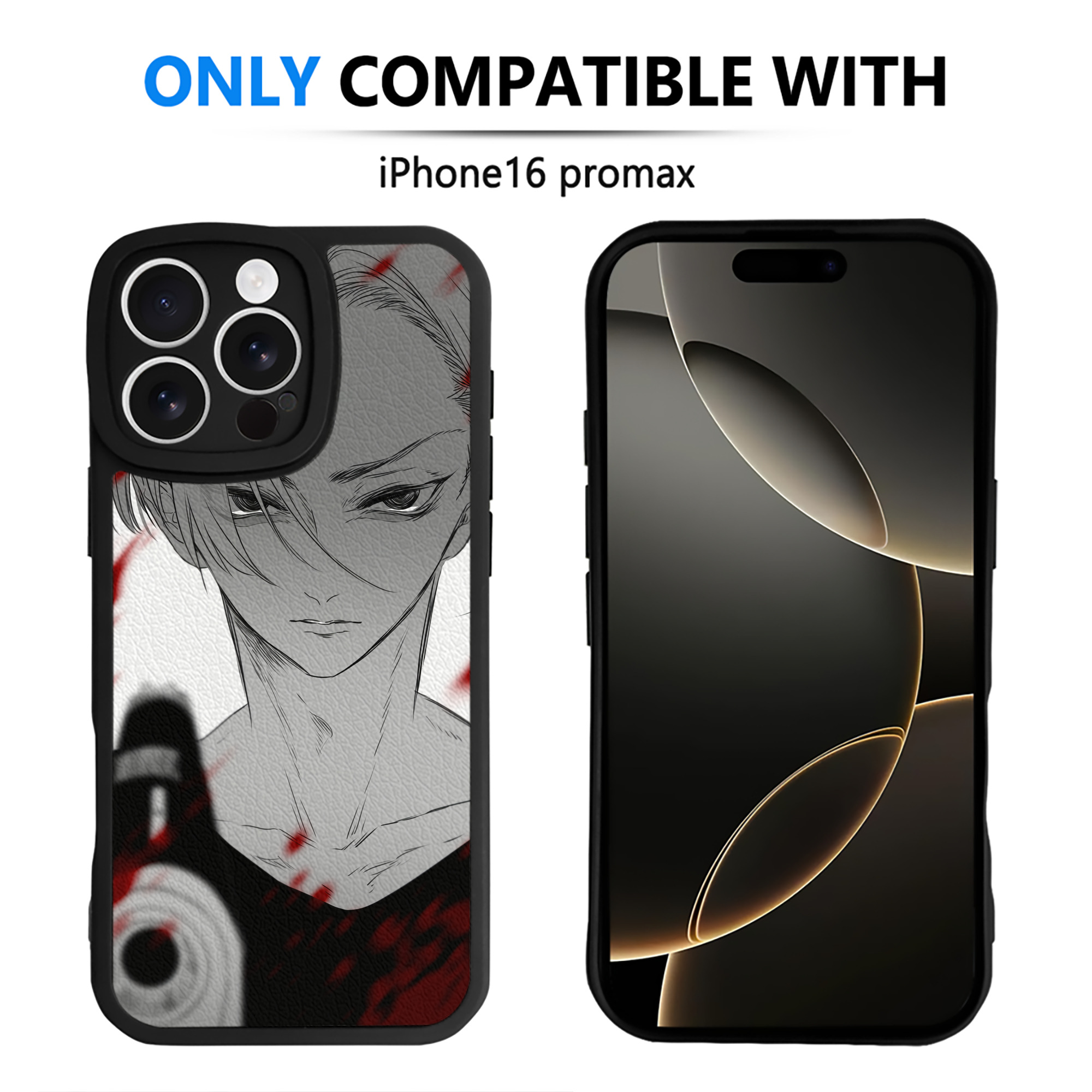（画像用） 東京リベンジャーズ Tokyo Revengers 【iPhone 16シリーズ対応】シリコンスマホケース（レザー調） 材質：シリコン
